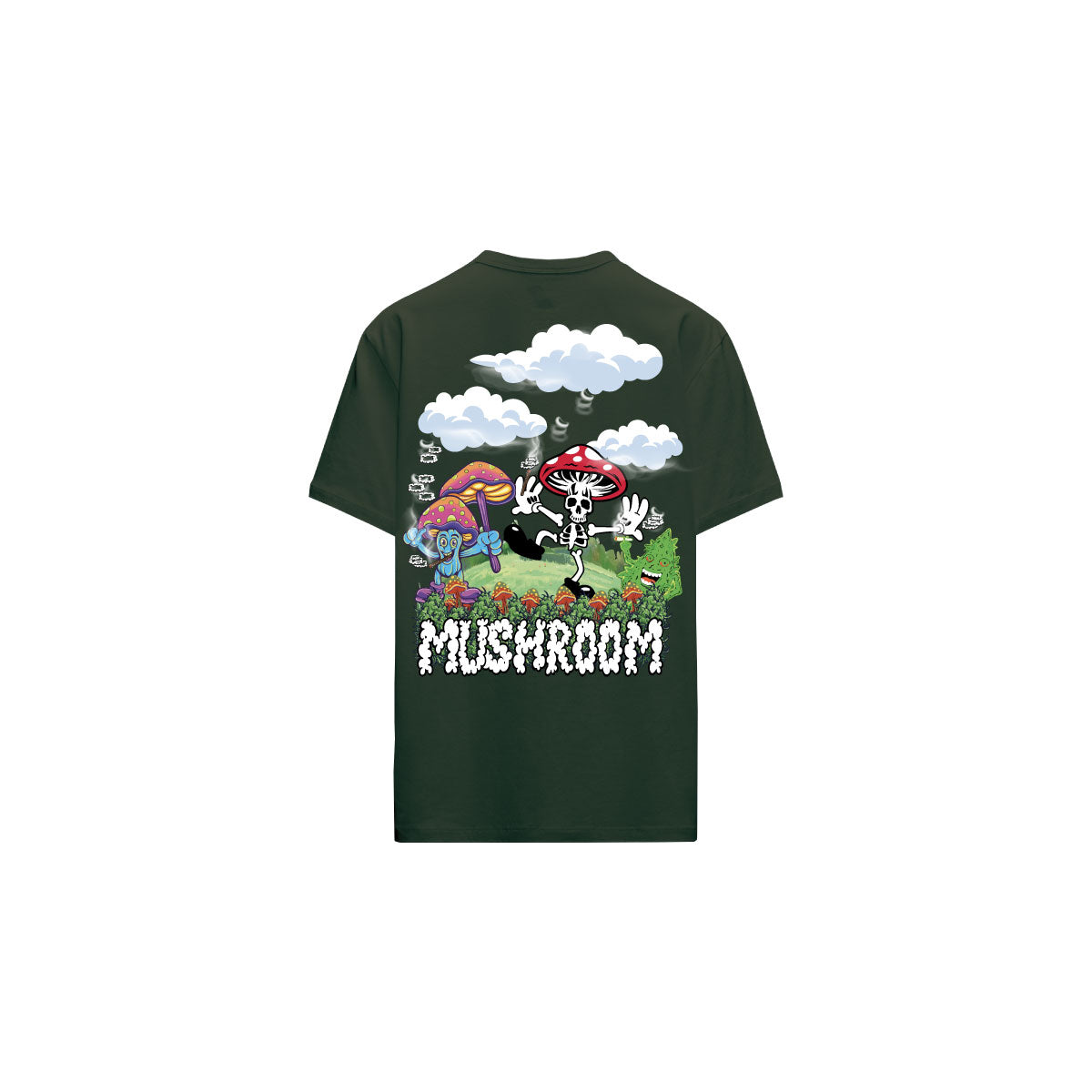 T-shirt m/m smoke clouds