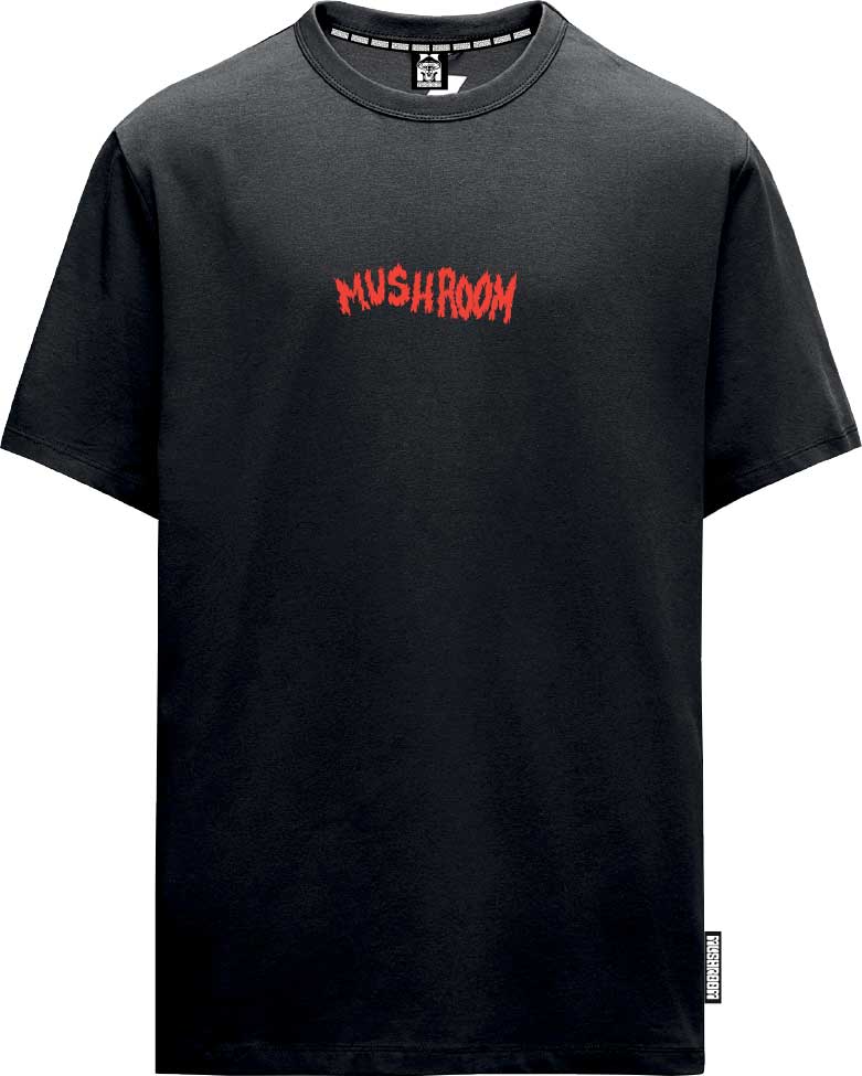 T-SHIRT MUSHROOM WOLF FIRE