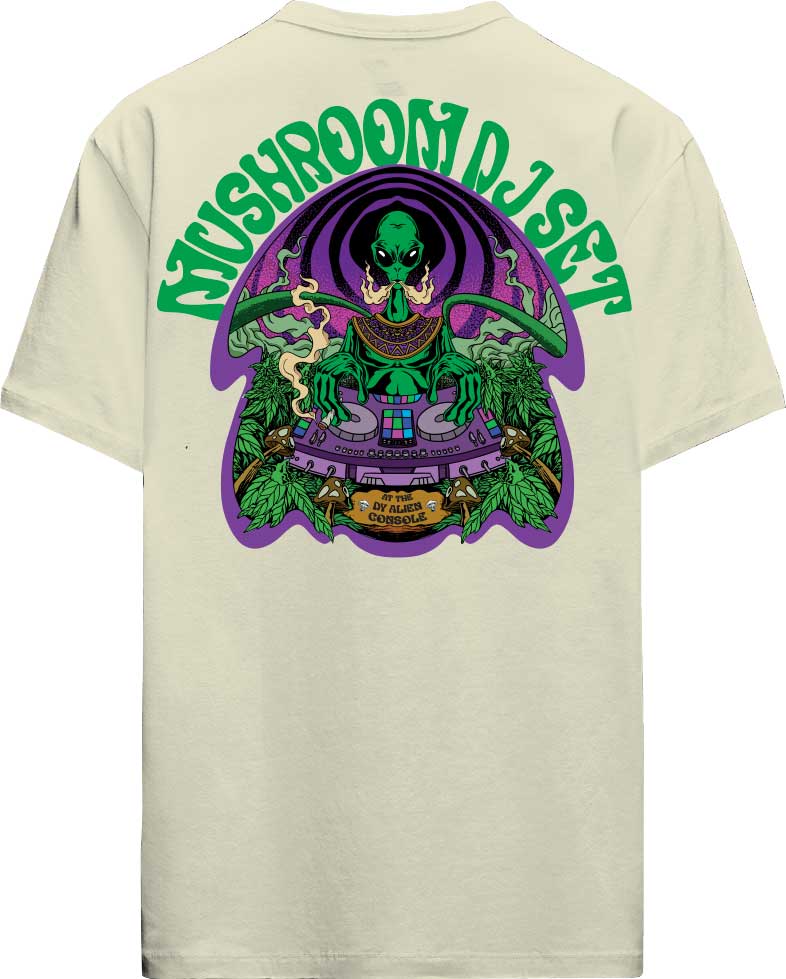 T-SHIRT MUSHROOM DJ SET