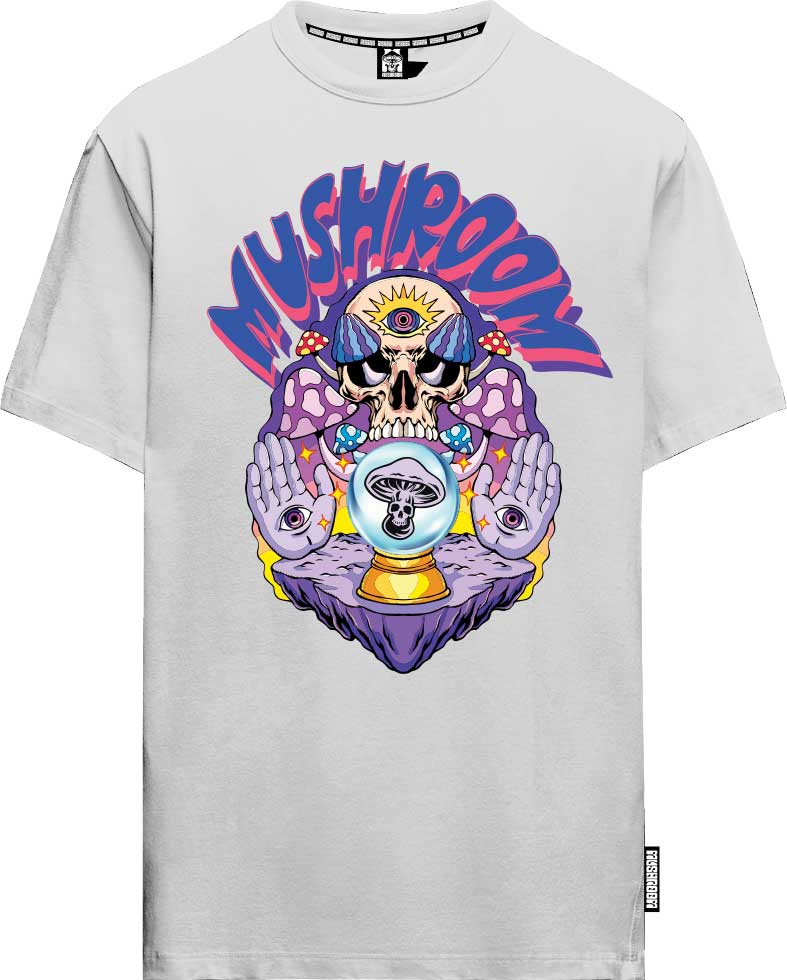 T-SHIRT MUSHROOM SKUL MAGIC