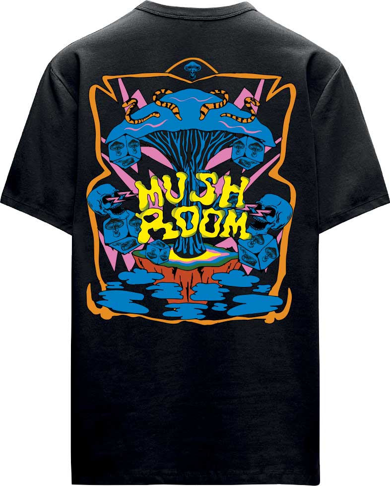 T-SHIRT MUSHROOM GAMING DICE