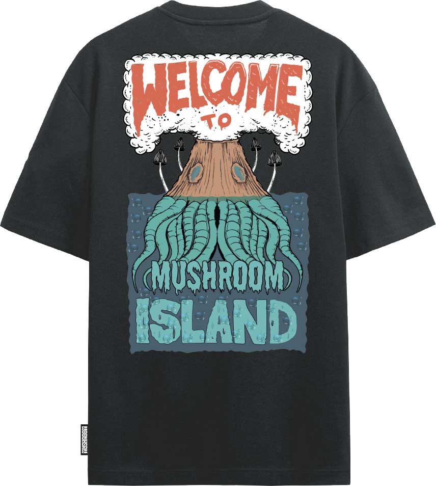 T-shirt m/m Welcome To Island