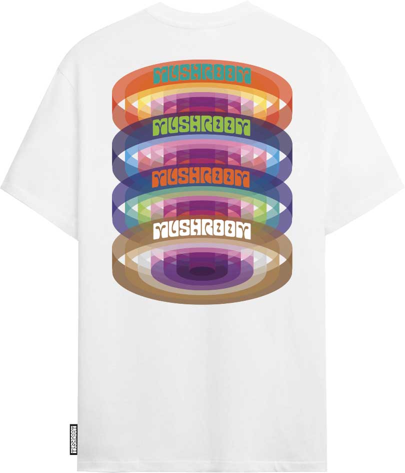 T-shirt m/m Neon Circle