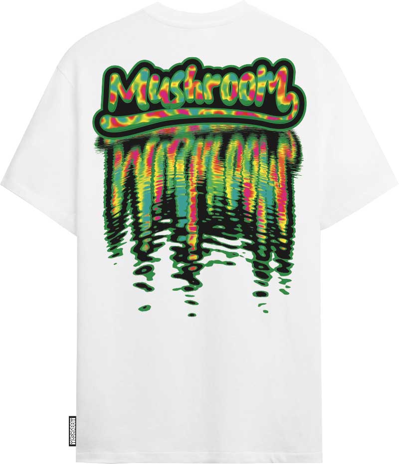 T-shirt m/m Multicolor Liquid