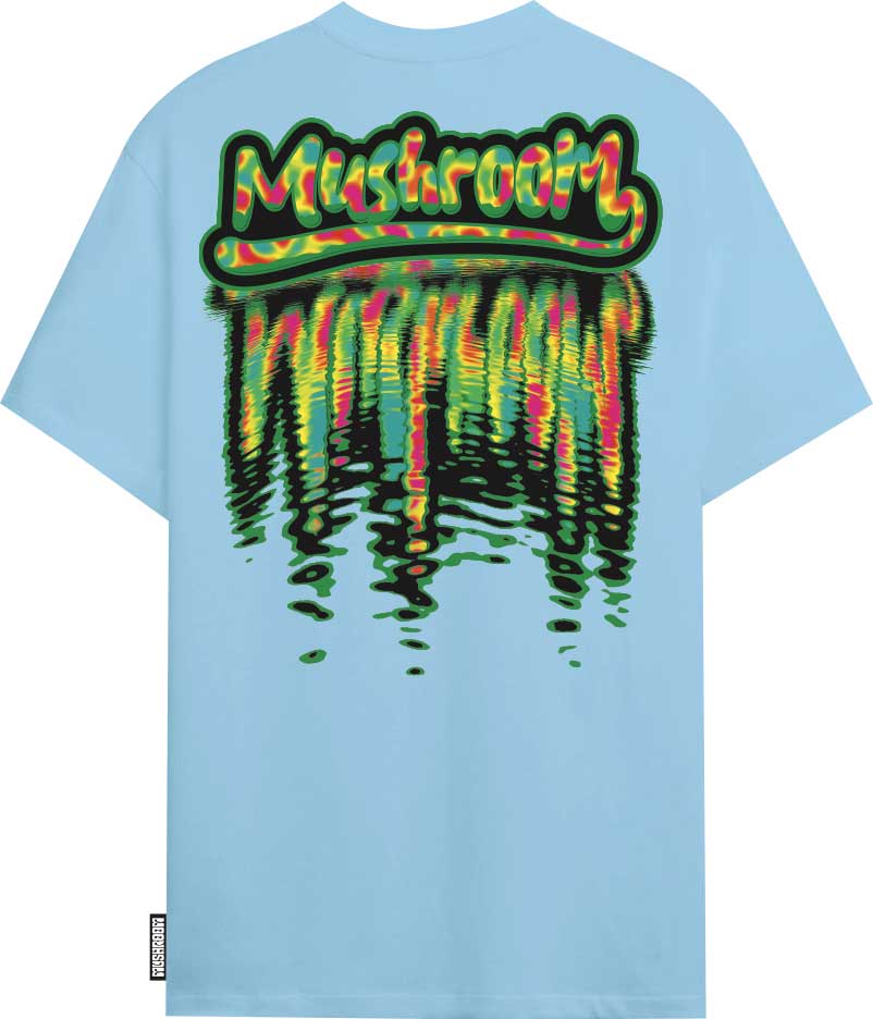 T-shirt m/m Multicolor Liquid