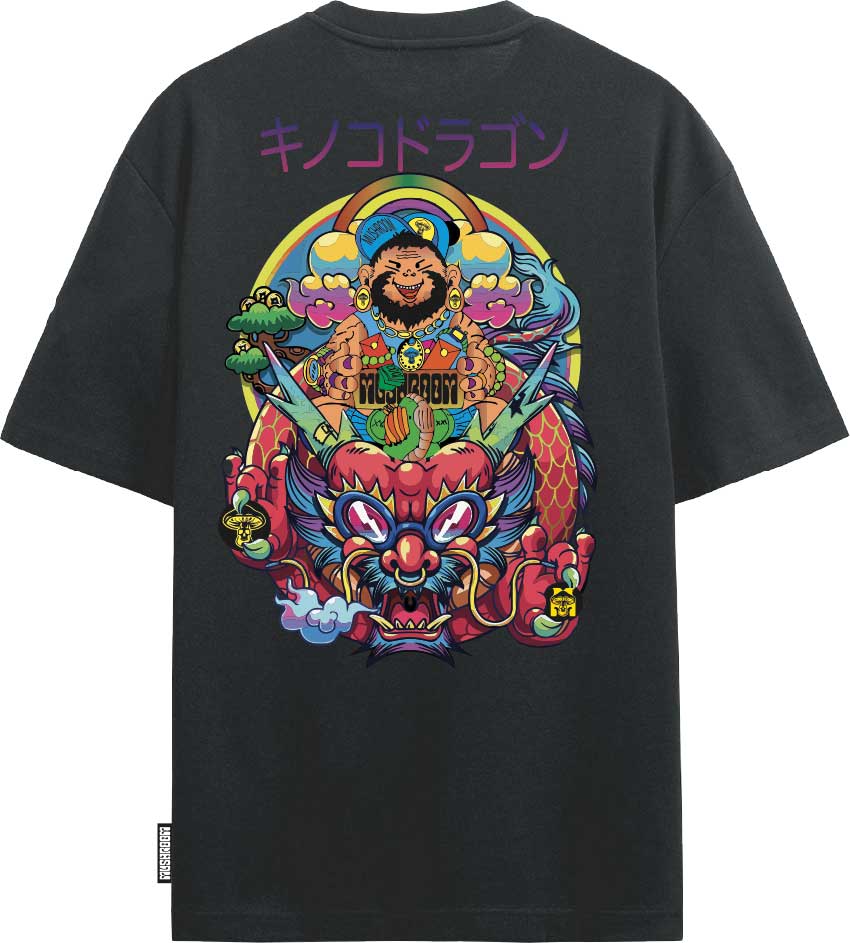 T-shirt m/m Japanese Dragon