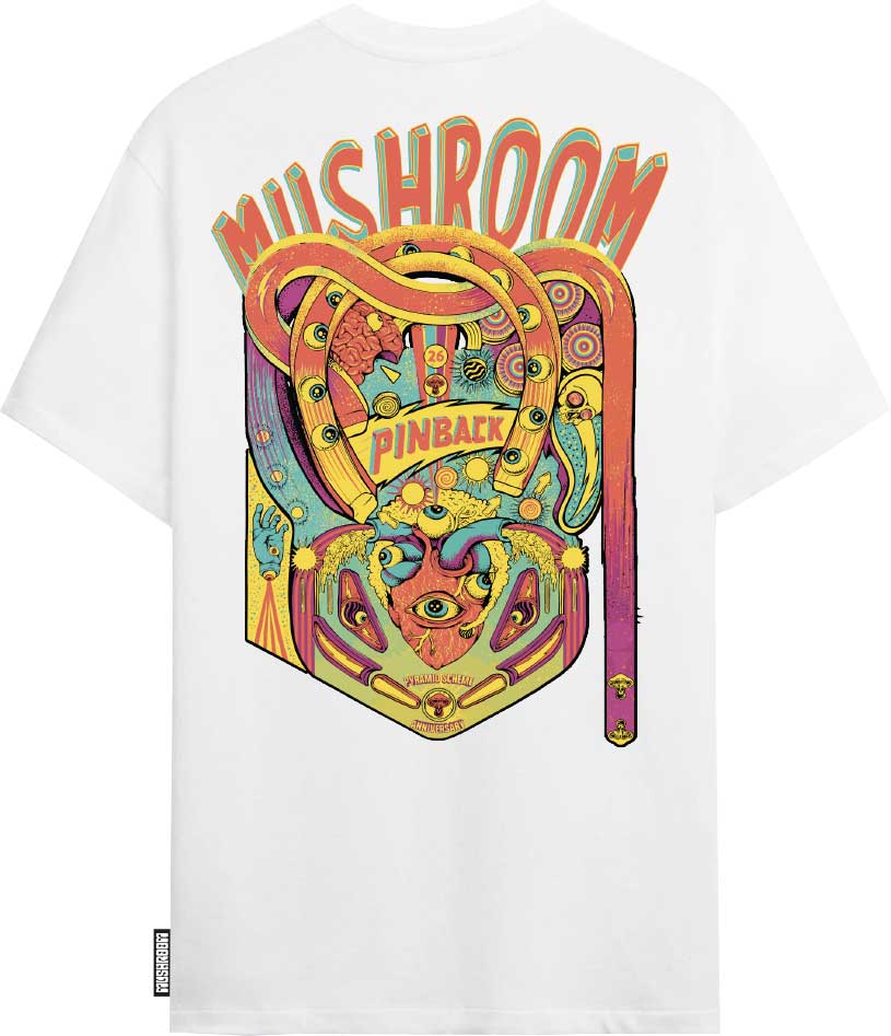 T-shirt m/m Pinback