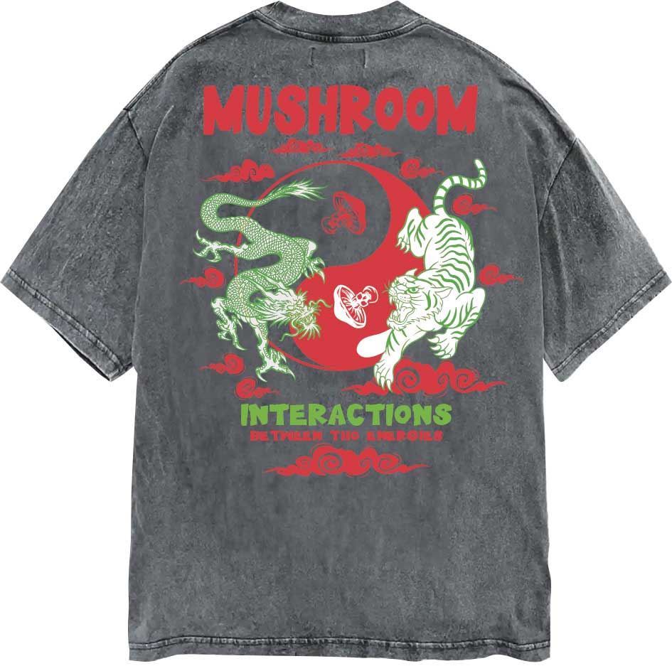 T-shirt m/m Interactions Wash