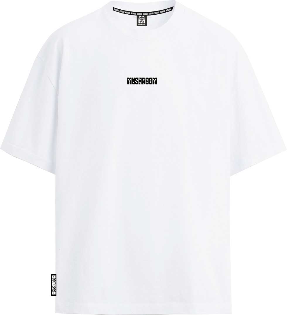 T-SHIRT M/M 100% COTONE DESERT FLAME BIANCO