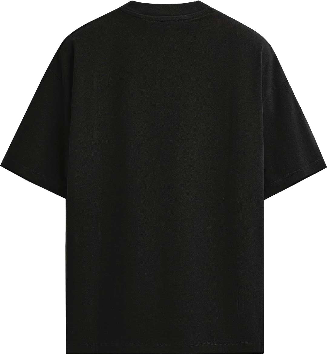 T-SHIRT BOX FIT M/M 100% COTONE GRAFFITI NERO