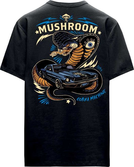 T-SHIRT MUSHROOM COBRA MACHINE
