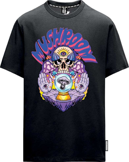 T-SHIRT MUSHROOM SKUL MAGIC