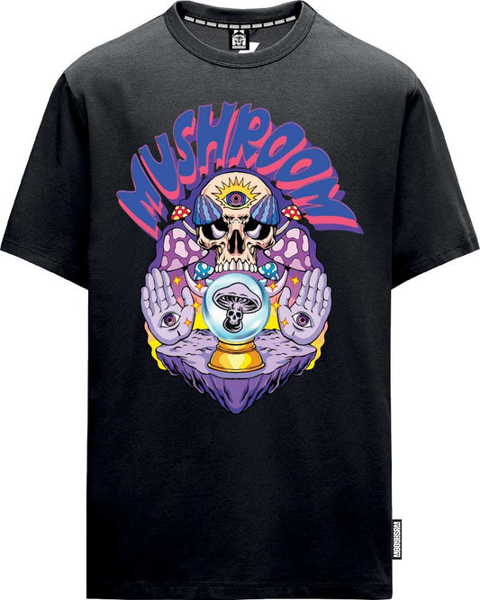 T-SHIRT MUSHROOM SKUL MAGIC