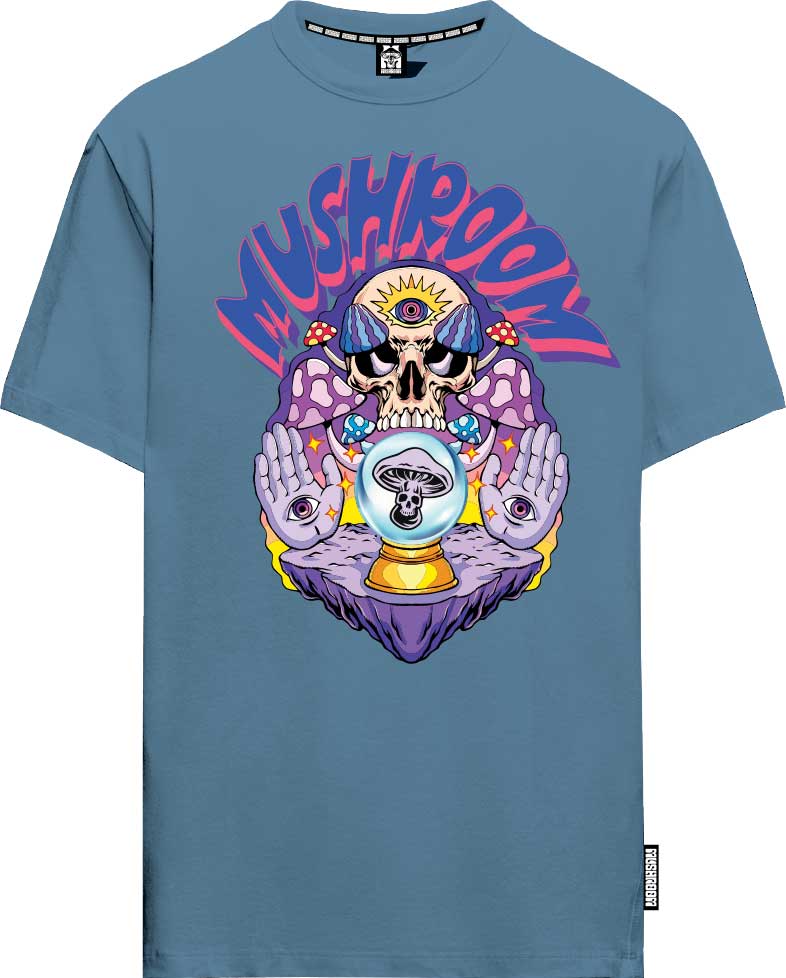 T-SHIRT MUSHROOM SKUL MAGIC