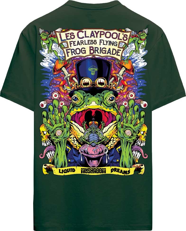 T-SHIRT MUSHROOM LES CLAYPOOL'S