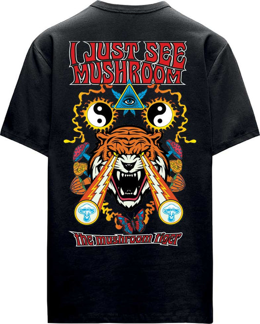 T-SHIRT MUSHROOM TIGER