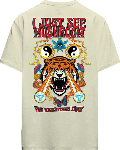 T-SHIRT MUSHROOM TIGER