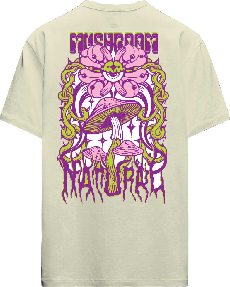 T-SHIRT MASHROOM NATURA