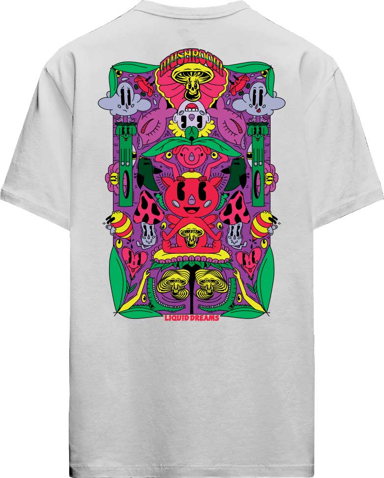 T-SHIRT MUSHROOM CLOWN CIRCUS