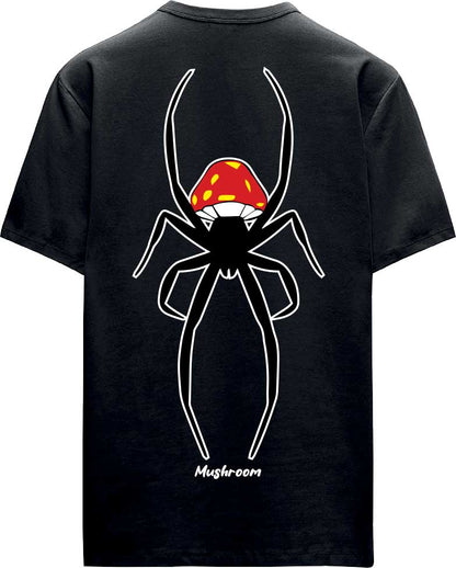 T-SHIRT MUSHROOM VIOLIN SPIDER