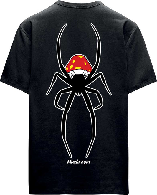 T-SHIRT MUSHROOM VIOLIN SPIDER