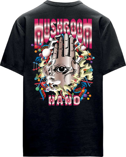T-SHIRT MUSHROOM CAT FIRE