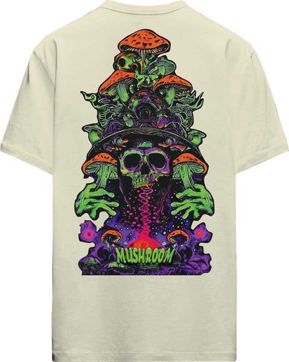 T-SHIRT MUSHROOM PSYCHEDELIC