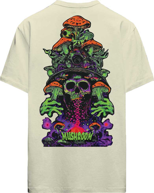 T-SHIRT MUSHROOM PSYCHEDELIC