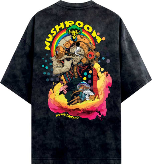 T-SHIRT MUSHROOM ROBOT LIQUID
