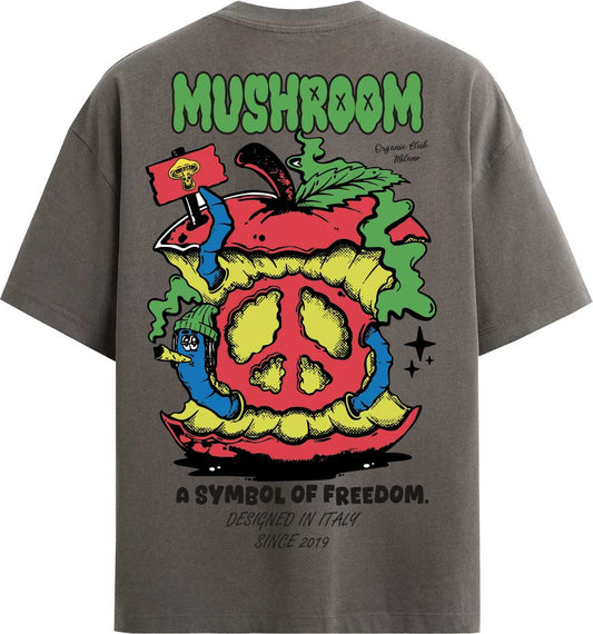 T-SHIRT M/M 100% COTONE ORGANIC CLUB GOAT