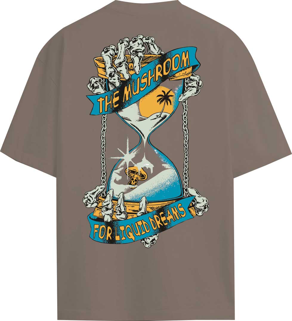 T-SHIRT M/M 100% COTONE LIQUID DREAMS GOAT