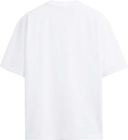 T-SHIRT M/M 100% COTONE SELFIE BIANCO