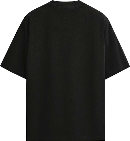 T-SHIRT BOX FIT M/M 100% COTONE GRAFFITI NERO